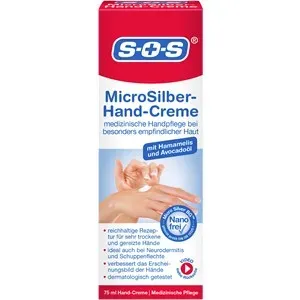 SOS Crema de manos microplata 0 75 ml
