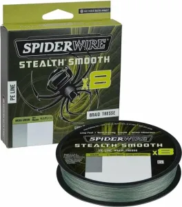 SpiderWire Stealth® Smooth8 x8 PE Braid Moss Green 0,13 mm 11,2 kg-24 lbs 150 m