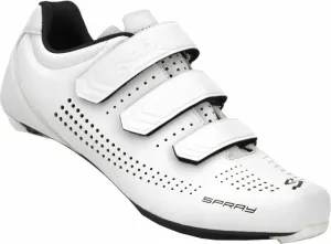 Spiuk Spray Road Blanco 44 Zapatillas de ciclismo para hombre