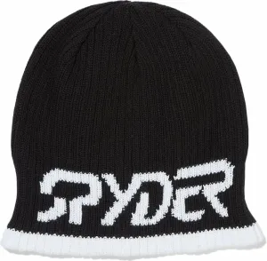 Spyder Mens Logo Hat Black UNI Gorros de esquí