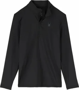 Spyder Mens Prospect 1/2 Zip Black L Saltador Camiseta de esquí / Sudadera con capucha