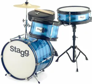 Stagg TIM JR 3/12B BL Conjunto de tambores júnior Rojo Azul