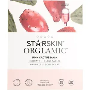 StarSkin Face Mask Pink Cactus 2 1 Stk