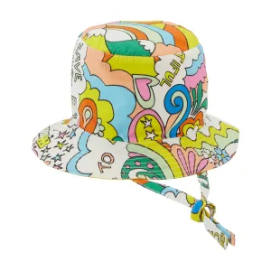 HAT 9-12 Ivory/colourful