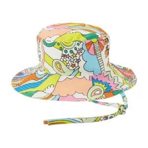 HAT M Ivory/colourful