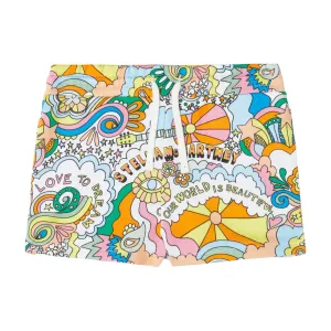 Jersey Shorts 12 Ivory/colourful #705572