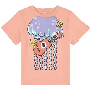 Stella Mccartney Girls Jellyfish Logo T-shirt Pink 6Y