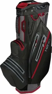 Sun Mountain H2NO Cart Bag 2023 Nickel/Black/Red Bolsa de golf