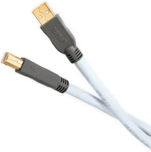 SUPRA Cables USB 2.0 Cable 10 m Azul Cable USB Hi-Fi