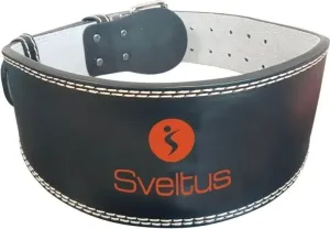 Sveltus Leather Weightlifting Negro 115 cm Cinturón de levantamiento de pesas