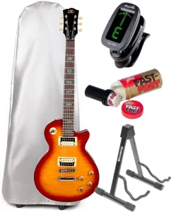 SX EC3D Cherry Sunburst Guitarra eléctrica