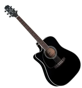 Takamine EF341SC-LH Black Guitarra electroacústica