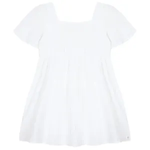 Tartine Et Chocolat Girls Lenvolee Dress White 4Y