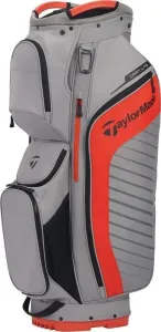 TaylorMade Cart Lite Grey/Dark Blood Orange Bolsa de golf