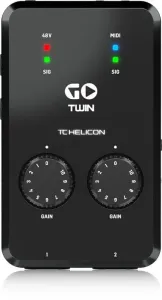 TC Helicon Go Twin Interfaz de audio iOS y Android