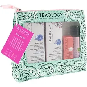 Teaology Cuidado Cuidado facial Set de regalo Happy Skin All-in-One Beauty Balm 40 ml +Peach Tea Hydra Cream 20 ml + Tea Balm Tinted Lip Treatment 4 g