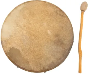Terre Shaman Drum Round 50 cm Instrumento ritual