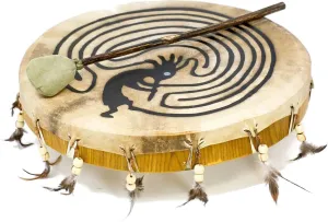 Terre Shamandrum 40cm Instrumento ritual