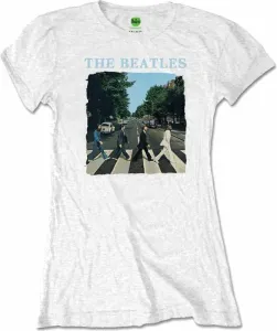 The Beatles Camiseta de manga corta Abbey Road & Logo Mujer Blanco L