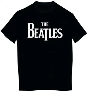 The Beatles Camiseta de manga corta Drop T Logo Black 2XL
