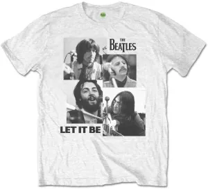 The Beatles Camiseta de manga corta Let it Be Unisex Blanco L