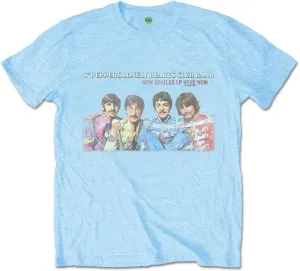 The Beatles Camiseta de manga corta LP Here Now Azul XL