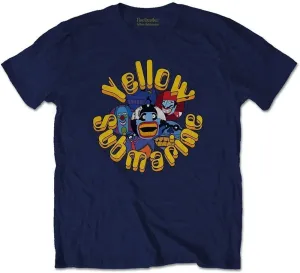 The Beatles Camiseta de manga corta Yellow Submarine Baddies Navy Blue XL