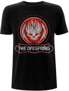 The Offspring Camiseta de manga corta Distressed Skull Black S