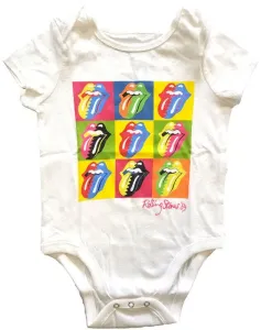 The Rolling Stones Camiseta de manga corta The Rolling Stones Two-Tone Tongues Blanco 1,5 Years