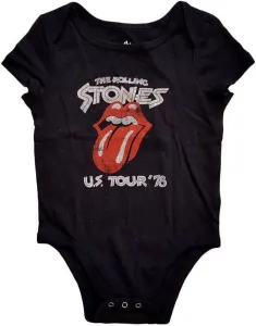 The Rolling Stones Camiseta de manga corta The Rolling Stones US Tour '78 Black 1 Year