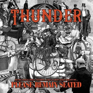 Thunder - Please Remain Seated (Transparent Orange Coloured) (2 LP) Disco de vinilo