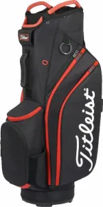 Titleist Cart 14 Black/Black/Red Bolsa de golf
