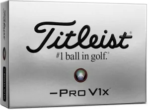 Titleist Pro V1x 2021 Pelotas de golf #39910