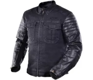 Trilobite 964 Acid Scrambler Denim Jacket Black M Chaqueta textil