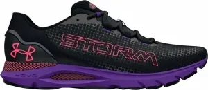Under Armour Men's UA HOVR Sonic 6 Storm Running Shoes Black/Metro Purple/Black 41 Zapatillas para correr