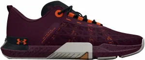 Under Armour Men's UA TriBase Reign 5 Training Shoes Purple Stone/Black/Orange Blast 10,5 Zapatos deportivos