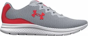 Under Armour UA Charged Impulse 3 Running Shoes Mod Gray/Radio Red 43 Zapatillas para correr