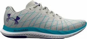 Under Armour Women's UA Charged Breeze 2 Running Shoes Gray Mist/Blue Surf/Sonar Blue 36,5 Zapatillas para correr