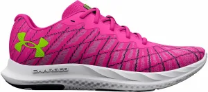 Under Armour Women's UA Charged Breeze 2 Running Shoes Rebel Pink/Black/Lime Surge 36 Zapatillas para correr