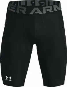 Under Armour Men's HeatGear Pocket Long Shorts Black/White M Ropa interior para correr