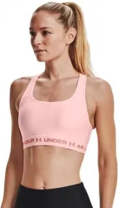 Under Armour Women's Armour Mid Crossback Sports Bra Beta Tint/Stardust Pink S Ropa interior deportiva
