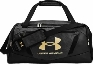 Under Armour UA Undeniable 5.0 Medium Duffle Bag Black Medium Heather/Black/Metallic Gold 58 L Sport Bag Mochila / Bolsa Lifestyle