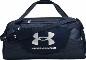 Under Armour UA Undeniable 5.0 Large Duffle Bag Midnight Navy/Metallic Silver 101 L Sport Bag Mochila / Bolsa Lifestyle