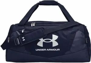 Under Armour UA Undeniable 5.0 Medium Duffle Bag Midnight Navy/Metallic Silver 58 L Sport Bag Mochila / Bolsa Lifestyle