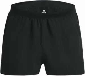 Under Armour Men's UA Launch Split Performance Short Black/Reflective XL Pantalones cortos para correr