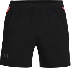 Under Armour UA Launch SW 5'' Black/Black/Reflective S Pantalones cortos para correr