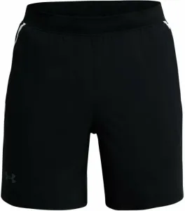 Under Armour UA Launch SW Black/White/Reflective L Pantalones cortos para correr