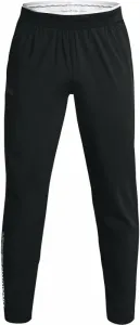 Under Armour UA Storm Run Pants Black/White/Reflective L Pantalones/leggings para correr