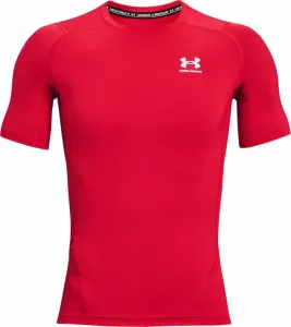 Under Armour Men's HeatGear Armour Short Sleeve Red/White 2XL Camiseta deportiva