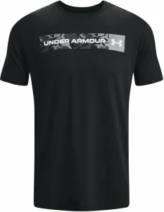 Under Armour Men's UA Camo Chest Stripe Short Sleeve Black/White M Camiseta deportiva